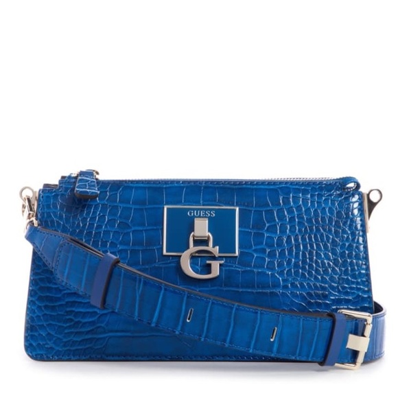 New Guess Stephi Mini Crossbody Zip - Picture 1 of 10